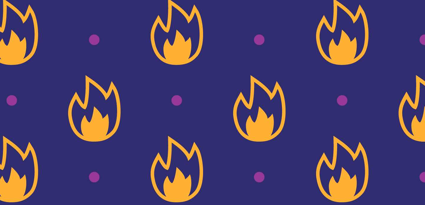 Multiple fires in an alternating pattern