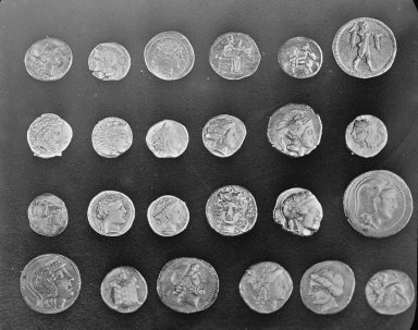 Greek coins from Pompeii