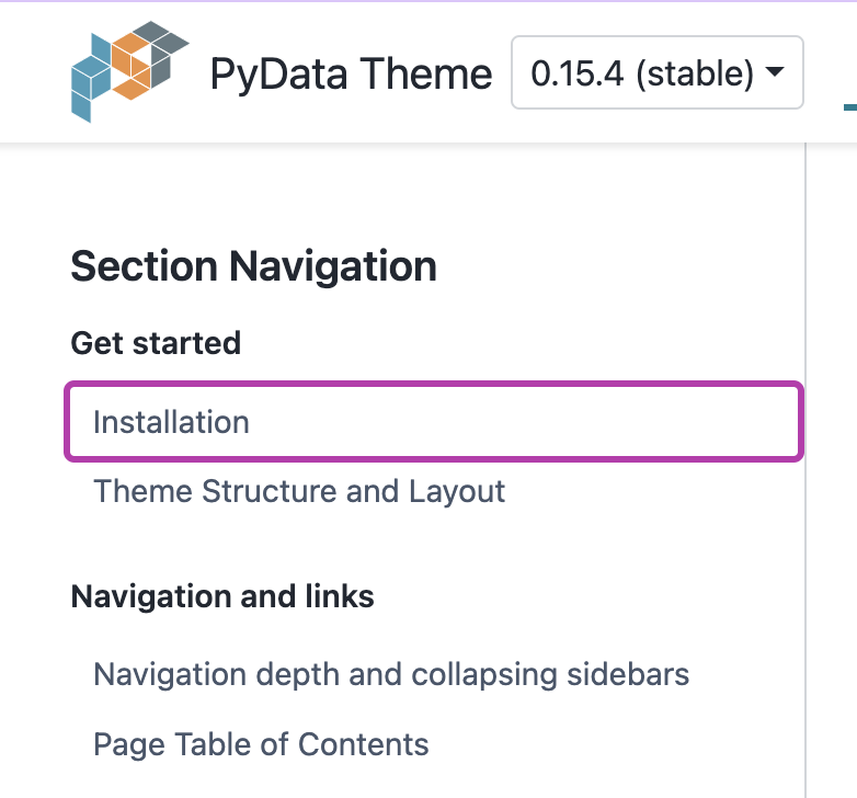 After: right side plus other three sides all visible in left sidebar table of contents